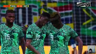 Nigeria vs South Africa  2024 CAF Africa Cup of Nations  eFootball PES Gameplay [upl. by Popper]