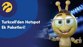 Turkcell’den Hotspot Ek Paketleri [upl. by Trudi]