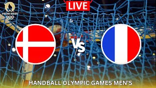 LIVE🔴 DENMARK vs FRANCE  Handball  Olympic Games Mens [upl. by Enrica]