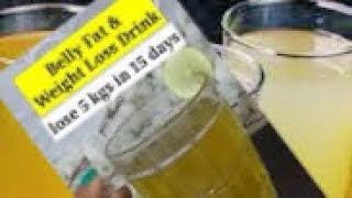 Home made belly fat burner drinks  Simple way to reduce belly fat  over night fat burner drinks [upl. by Anselmo]