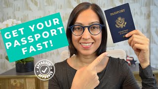 Applying for a US Passport For the First Time Get it FAST [upl. by Aelyk782]