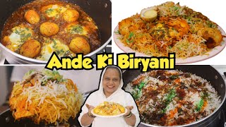 Ande ki Biryani  Egg Biryani Recipe  Kache Ande Ki Biryani  Egg Dum Biryani  Biryani Recipe [upl. by Gypsie]