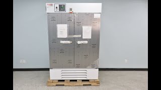 Thermo Scientific Double Door Refrigerator Video ID 20725 [upl. by Ardnnek]