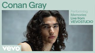 Conan Gray  Memories Live Performance  Vevo [upl. by Oremodlab]