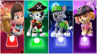 Ryder 🌟 Marshall 🌟 Chase 🌟 Skye ☄️ PAW PATROL ☄️ Tiles Hop EDM Rush [upl. by Noy832]