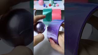 Sticky rolling ball tape asmr shortsviral diy nanocraft asmrsounds 5minscraft [upl. by Nylorahs]