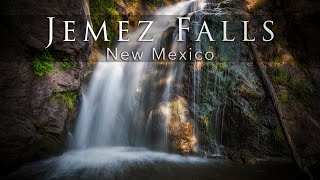 Jemez Falls  Santa Fe National Forest New Mexico [upl. by Natalya]