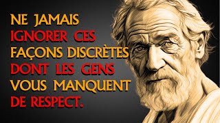 8 Manières Discrètes dont les Gens vous Manquent de Respect Psychologie  Manque de Respect [upl. by Azar]