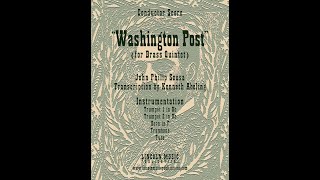 Washington Post March for Brass Quintet [upl. by Hueston548]