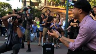 Jamins Downtown Disney Flashmob Proposal [upl. by Cassondra]