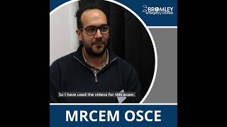 MRCEM OSCE Testimonial Omar [upl. by Connell699]