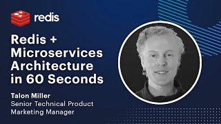 Redis  Microservices Architecture in 60 Seconds [upl. by Enihpesoj]