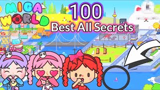 Wow 100 Best All Secrets Hack😱😳 In Miga WorldMiga World🌍 [upl. by Bluefield]