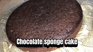 Chocolate sponge cake recipe 🥮 [upl. by Hillell722]