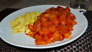 Pisto de Calabacín  Recetas fáciles con verduras [upl. by Annairdna]