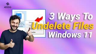 3 Ways  How to UndeleteRecover Files On Windows 1110 2024 [upl. by Asylla790]