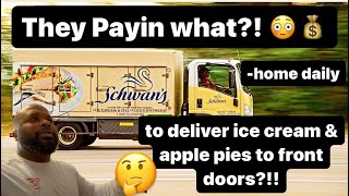 Schwans is paying GOOD MONEY to deliver our favorite food to HOMES amp STORES 💰trucking [upl. by Aicad152]