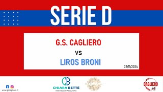 2024 11 02 SERIE D CAGLIERO Vs LIROS BRONI [upl. by Wallas243]