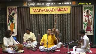 Madhuradhwani  T N S Krishna Vocal [upl. by Adar76]