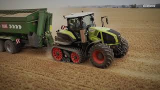 CLAAS AXION 900 TERRA TRAC [upl. by Nosreffej483]