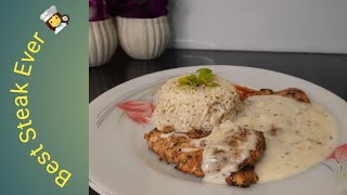 Chicken Tarragon Steak With Garlic Rice  Recipe by Aimys Kitchen 👩‍🍳 [upl. by Kerstin]