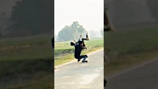 Omg 😲new skater viralvideo indian youtube youtubeshorts trading publicreaction skating [upl. by Hurlow]