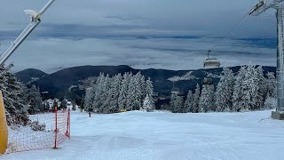 ⛷️Live PoianaBrasov coborâre pe Lupului December7 🕣1000 skiing skiing skislope snowboarding [upl. by Ehcnalb715]