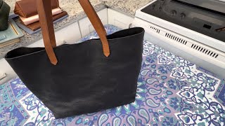 Madewell Transport Tote vs Portland Leather Goods Classic Tote [upl. by Tiffany]