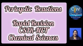 Pericyclic Reactions rapid CSIRNET [upl. by Caras876]