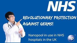 Liquid glass against hospital germs Nanopool technology in use within the British NHS [upl. by Eneleahs139]