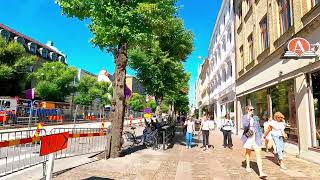 Gothenburg Sweden walk from J F Carpelans Walkway to Vallgatan 4k [upl. by Martie]