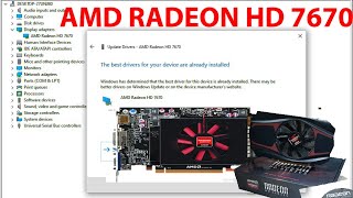 AMD Graphics Driver Update Problem Fixed in Windows 10 [upl. by Young150]