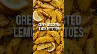 Greek Roasted Lemon Potatoes [upl. by Hanikahs]