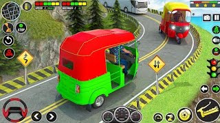 Tuk Tuk Auto Driving Games  Modern Rickshaw Driving Game [upl. by Ellerihs]