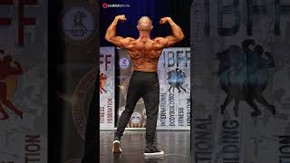 IBFF UNIVERSE 2024 Kamil Kowalczyk disabled bodybuilder biceps bodybuilder bodybuilding [upl. by Amsirac115]