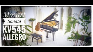 Mozart Sonata Kv545 Allegro [upl. by Towrey]