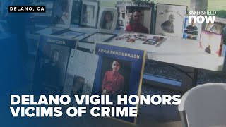 Delano vigil honors victims of crime and raises awareness about their unsolved cases [upl. by Hazelton]