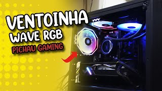 UNBOX KIT DE VENTOINHA WAVE RGB  PRESENTE DA PICHAU [upl. by Hniv855]