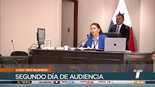 Segundo día de audiencia del caso New Business interrogan a testigos [upl. by Ayikahs]