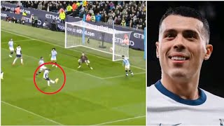 Pedro Porro Goal Vs Man City  Man City 04 Tottenham Hotspur Highlights [upl. by Muhcan355]