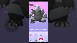 lairon aggron pokemongo lairon evolve aagron pokeomonunite pokemon evolutionpokemon aggron [upl. by Nuahsel]