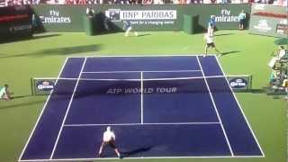 Lleyton Hewitt vs John Isner Indian Wells 2013 Match Point HD Second Round [upl. by Terrill]