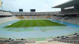 アキーラさん訪問②スペイン・バルセロナ・バルセロナオリンピック競技場！Olympic StadiumBarcelonaSpain [upl. by Emmalyn]