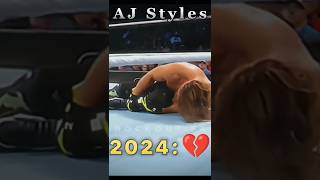 Tribute to AJ Styles 🥺 shorts viral wwe [upl. by Irpak]