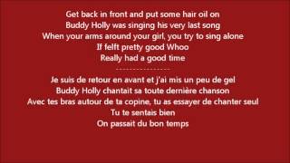 Glee  Hot Patootie  Paroles amp Traduction [upl. by Oigroeg]