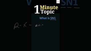 Learn SN1 Reaction in 1 Minute  Physics  Chemistry  NCERT  CUET  29 [upl. by Aseneg]