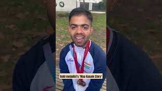 😂Paralympics Gold Medalist Navdeep Singh shares a hilarious story  Paris 2024 [upl. by Westbrook]