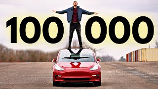 Heres What a Tesla Model 3 Is Actually Like After 100000 Miles [upl. by Ellenoj]