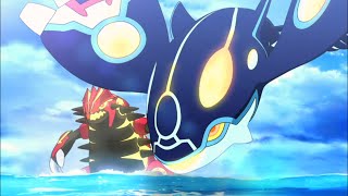 Groudon VS Kyogre  Legendary Duo Pokemon Battle [upl. by Nosiddam]