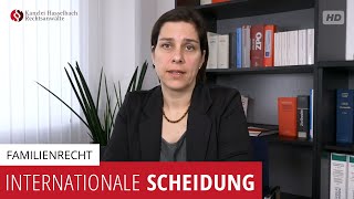 Internationale Scheidung  Kanzlei Hasselbach [upl. by Victoria]